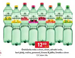 Qanto Ondrášovka máta a citron nabídka