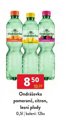 Qanto Ondrášovka pomeranč, citron, lesní plody nabídka