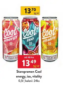 Qanto Staropramen Cool energy, iso, vitality nabídka