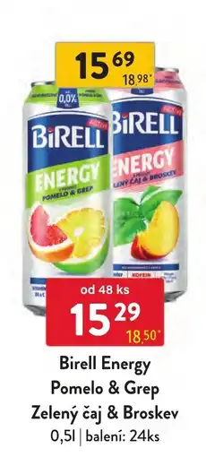 Qanto Birell Energy Pomelo & Grep Zelený čaj & Broskev nabídka