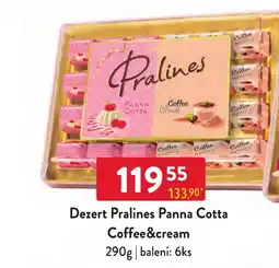 Qanto Dezert Pralines Panna Cotta Coffee&cream nabídka