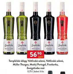 Qanto Templářské sklepy Veltlínské zelené nabídka