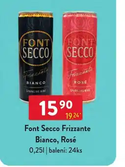 Qanto Font Secco Frizzante Bianco, Rosé nabídka