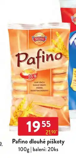 Qanto Pafino dlouhé piškoty nabídka