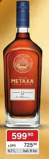 Qanto Metaxa 12 years nabídka