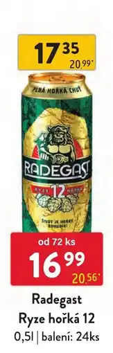Qanto Radegast Ryze hořká 12 nabídka