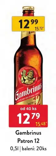 Qanto Gambrinus Patron 12 nabídka