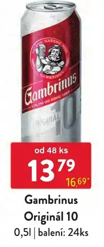 Qanto Gambrinus Originál 10 nabídka
