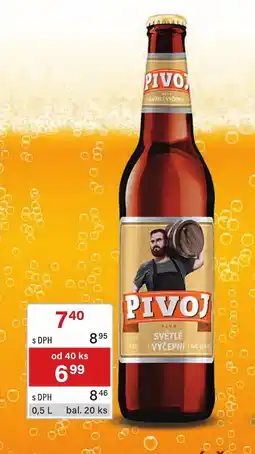 Qanto Pivoj světlé výčepní nabídka
