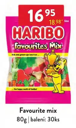 Qanto Haribo favourites mix nabídka