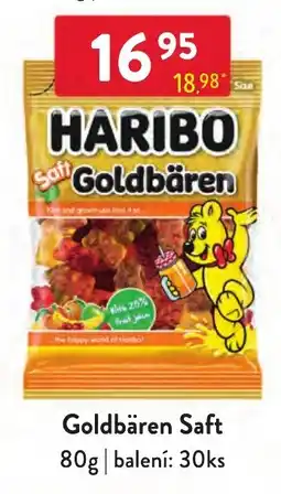 Qanto Haribo Goldbären Saft nabídka