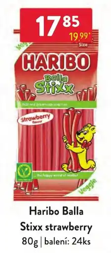 Qanto Haribo Balla Stixx strawberry nabídka