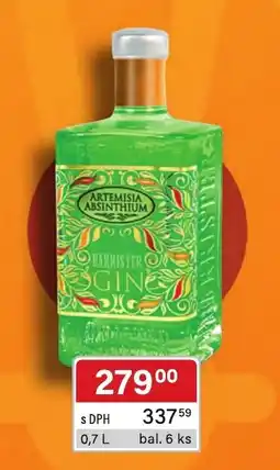 Qanto Artemisia absinthium barrister gin nabídka