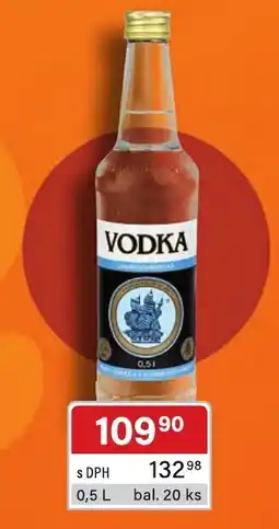Qanto Vodka nabídka