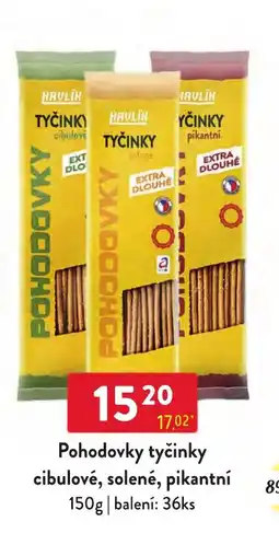 Qanto Havlík pohodovky tyčinky nabídka