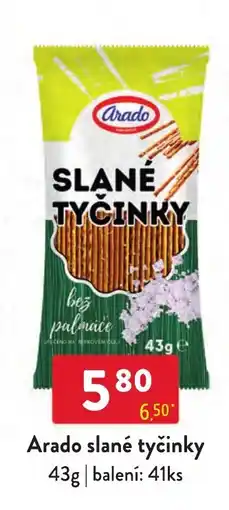 Qanto Arado slané tyčinky nabídka