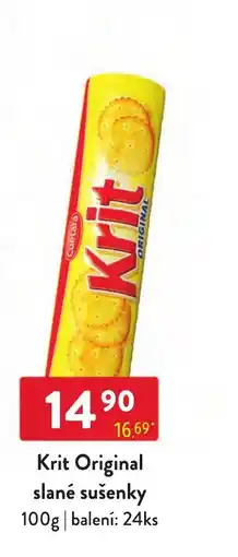 Qanto Krit Original slané sušenky nabídka