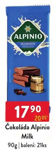 Qanto Alpinio Milk nabídka