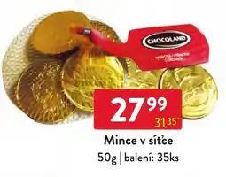 Qanto Chocoland mince v síťce nabídka