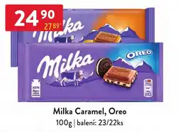 Qanto Milka Caramel, Oreo nabídka