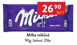 Qanto Milka mléčná nabídka