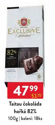 Qanto Taitau čokoláda hořká 82% nabídka