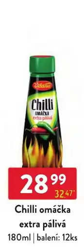Qanto Vitana Chilli omáčka extra pálivá nabídka