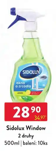 Qanto Sidolux Window nabídka