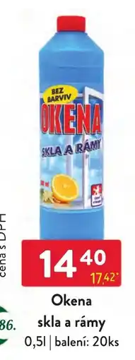 Qanto Okena skla a rámy nabídka