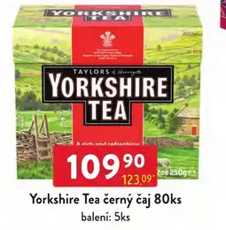 Qanto Yorkshire Tea černý čaj nabídka