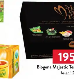 Qanto Biogena Majestic Tea nabídka