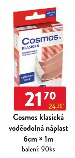 Qanto Cosmos klasická voděodolná náplast nabídka