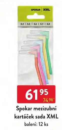 Qanto Spokar mezizubní kartáček sada XML nabídka