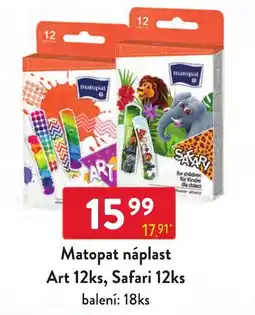 Qanto Matopat náplast Art Safari nabídka