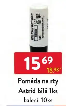 Qanto Astrid pomáda na rty bílá nabídka