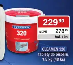 Qanto Cleamen 320 tablety do pisoáru nabídka
