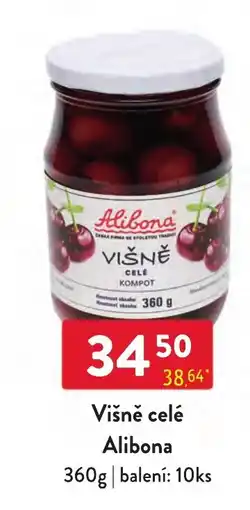 Qanto Alibona višně celé nabídka