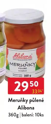 Qanto Alibona meruňky půlené nabídka