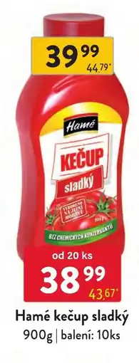Qanto Hamé kečup sladký nabídka