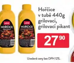 Qanto Hořčice v tubě grilovací, grilovací pikant nabídka