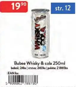Qanto Bubee Whisky & cola nabídka