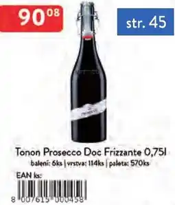 Qanto Tonon Prosecco Doc Frizzante nabídka