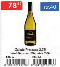 Qanto Galerie Prosecco nabídka