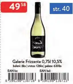 Qanto Galerie Frizzante 10.5% nabídka