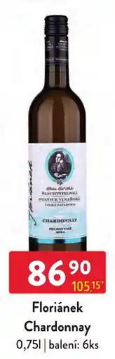 Qanto Floriánek Chardonnay nabídka