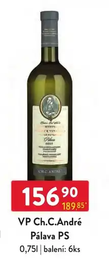 Qanto Ch.C.André Pálava PS nabídka
