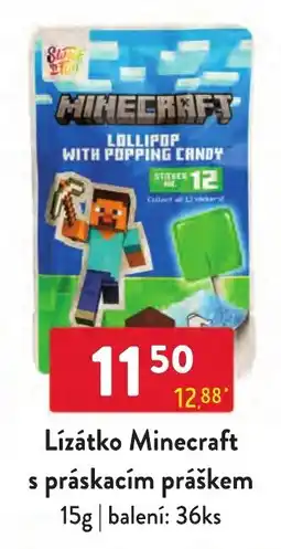 Qanto Lollipop Minecraft s praskacim praskem nabídka