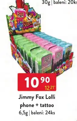 Qanto Jimmy Fox Lolli phone + tattoo nabídka