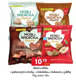 Qanto Semix müsli srdička nabídka
