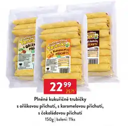Qanto Trubičky plněné kukuricové nabídka
